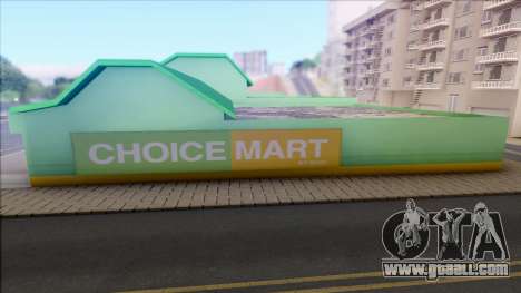Choice Mart By NCCC Philippines for GTA San Andreas