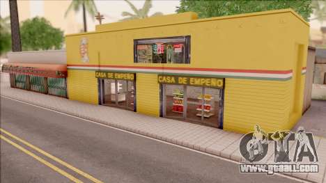 Interior View-able Pawn Shop in LA for GTA San Andreas
