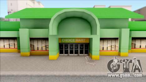 Choice Mart By NCCC Philippines for GTA San Andreas