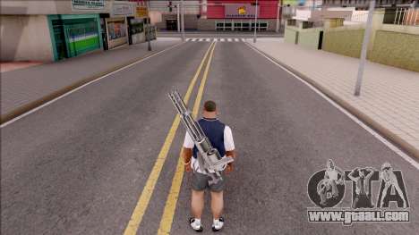 Put Weapon on Your Body v.1.2 for GTA San Andreas