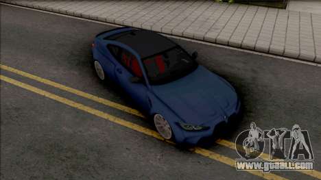 BMW M4 2021 WideBody for GTA San Andreas
