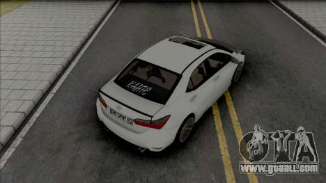 Toyota Corolla Carbon Style for GTA San Andreas