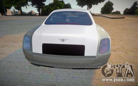 Bentley Mulsanne for GTA San Andreas