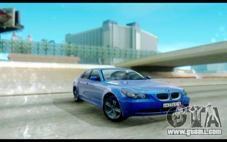 BMW E60 for GTA San Andreas