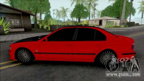 BMW 5-er E39 Red Black for GTA San Andreas