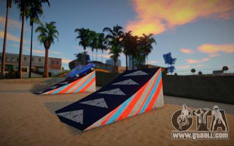 Beach Ramps Cleo Mod Verona Beach for GTA San Andreas