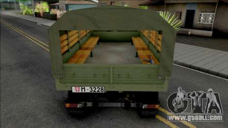 FAP 2026 [Serbian Military Truck] for GTA San Andreas