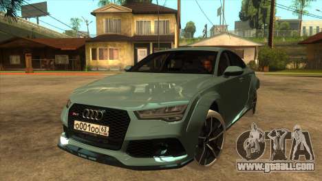 Audi RS7 Performance for GTA San Andreas