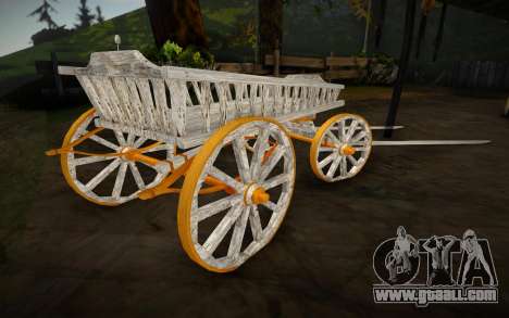 Wooden carts (OLD) for GTA San Andreas