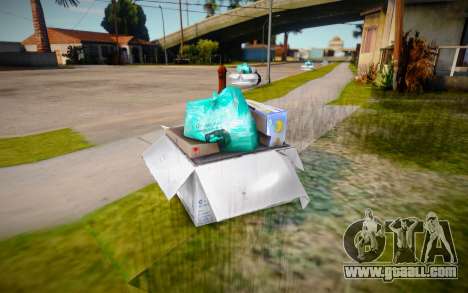 Box with Garbage for GTA San Andreas