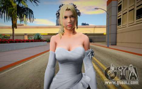 Tekken 7 Nina Williams Bride for GTA San Andreas