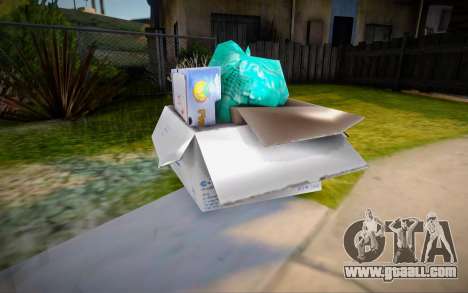 Box with Garbage for GTA San Andreas