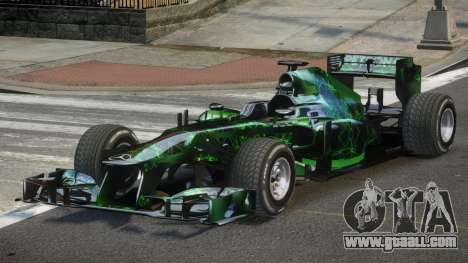 2013 Mercedes-Benz F1 W04 L5 for GTA 4