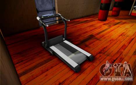 Trainer Treadmill for GTA San Andreas