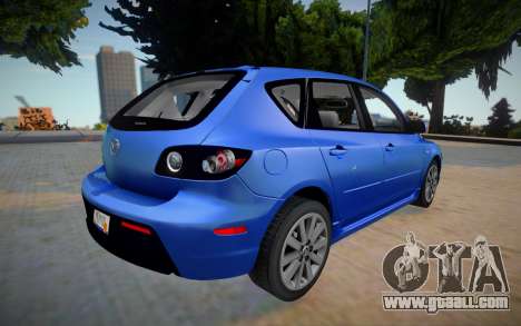 Mazda Speed 3 2019 for GTA San Andreas