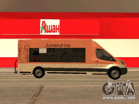 Ford Transit Food Truck for GTA San Andreas