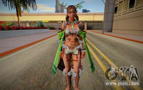 Tekken 7 Julia Chang Nature Costume for GTA San Andreas