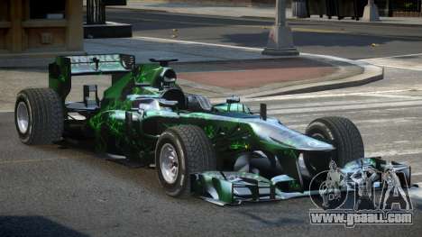 2013 Mercedes-Benz F1 W04 L5 for GTA 4