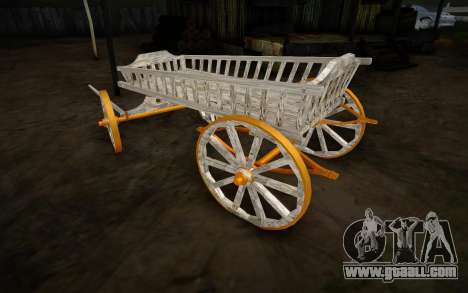 Wooden carts (OLD) for GTA San Andreas