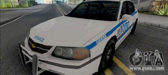 Chevrolet Impala 2003 NYPD (1024x1024 Texture)
