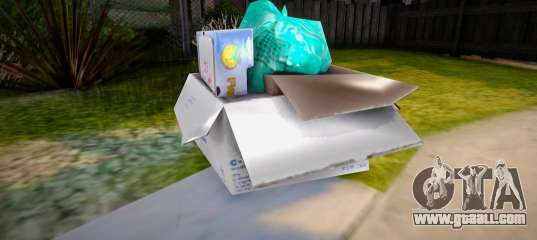 Box with Garbage