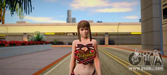 DOAXVV Hitomi Melty Heart Valentines Day