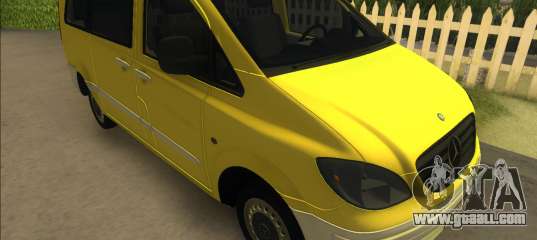 Mercedes-Benz Vito Van 2007 for GTA Vice City