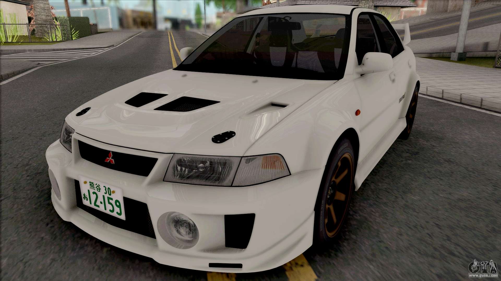 Mitsubishi Lancer Evo V Initial D 4th Stage For Gta San Andreas