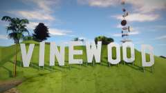 Vinewood Sign From GTA V for GTA San Andreas