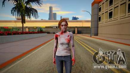 Jill Valentine Zombie for GTA San Andreas
