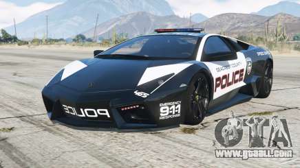 Lamborghini Reventon 2008〡Hot Pursuit Police for GTA 5