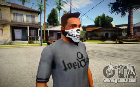 New Half Skull Mask for GTA San Andreas