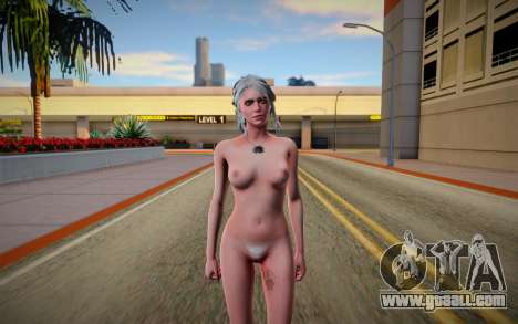 Ciri from The Witcher 3 (good skin) for GTA San Andreas