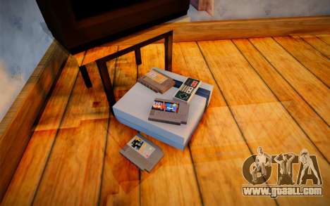 NES console for GTA San Andreas
