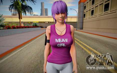 Ayane Mean Girl from Dead or Alive 5 for GTA San Andreas
