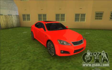 Lexus IS-F V2 for GTA Vice City