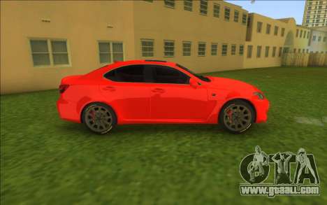 Lexus IS-F V2 for GTA Vice City