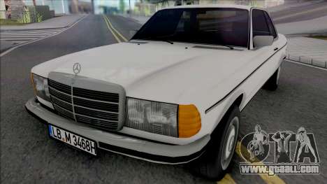 Mercedes-Benz W123 CE Coupe 1986 for GTA San Andreas