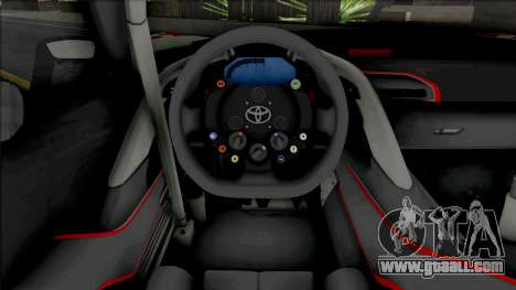 Toyota FT-1 Gran Turismo for GTA San Andreas