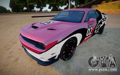 Dodge Challenger Hellcat Prior Design for GTA San Andreas