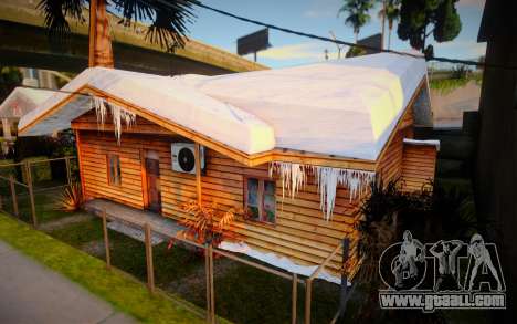 Winter Gang House 2 for GTA San Andreas