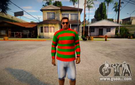 Freddy Krueger Sweater for GTA San Andreas