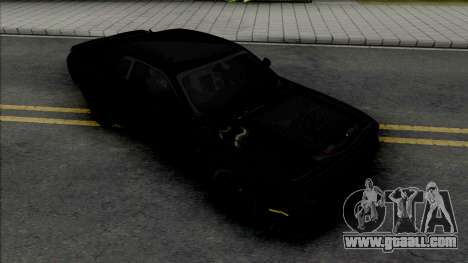 Dodge Challenger SRT Demon Unmarked Police for GTA San Andreas
