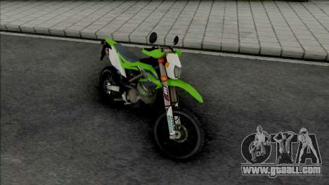 Kawasaki KLX 150 Green for GTA San Andreas