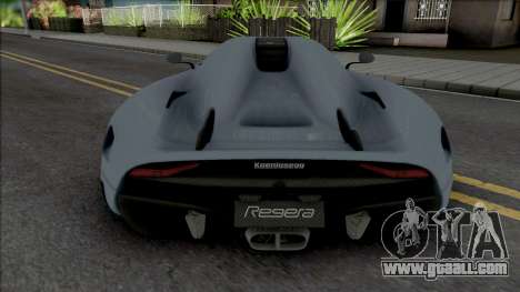 Koenigsegg Regera 2016 from Real Racing 3 for GTA San Andreas