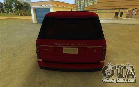 2014 Range Rover Vogue for GTA Vice City