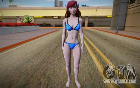 D.Va Bikini from Overwatch for GTA San Andreas