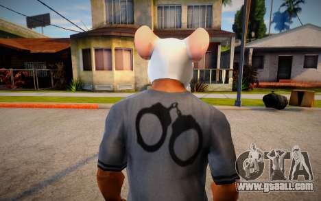 Rat mask (GTA Online DLC) for GTA San Andreas