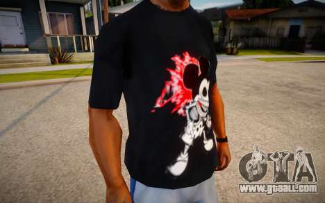 Mickey Mouse T-Shirt (good textures) for GTA San Andreas
