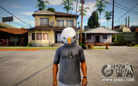 Snowman mask (GTA V Old Gen Xmas) for GTA San Andreas